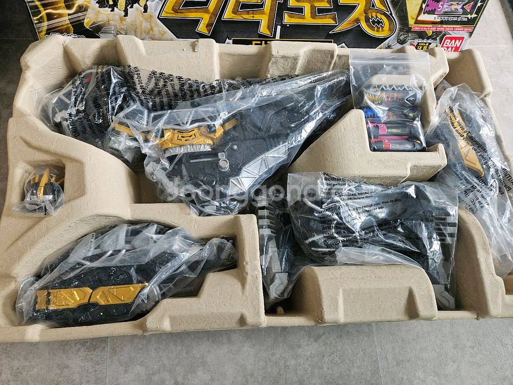 파워레인저 다이노포스 다크티라노킹 블랙티라노--1