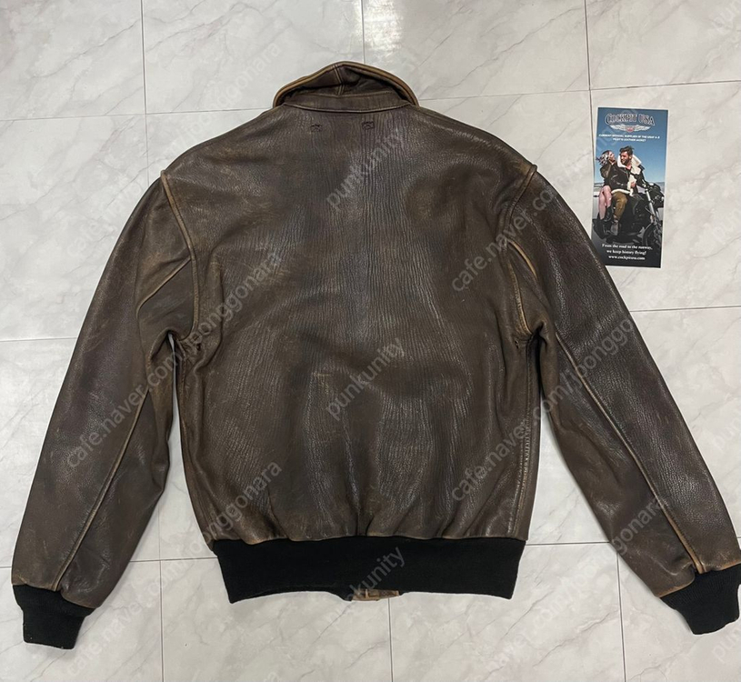 [콕핏usa] A-2 가죽자켓 / 새상품 / xs 이미지