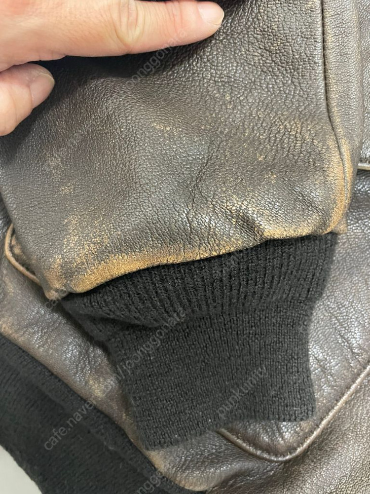 [콕핏usa] A-2 가죽자켓 / 새상품 / xs 이미지