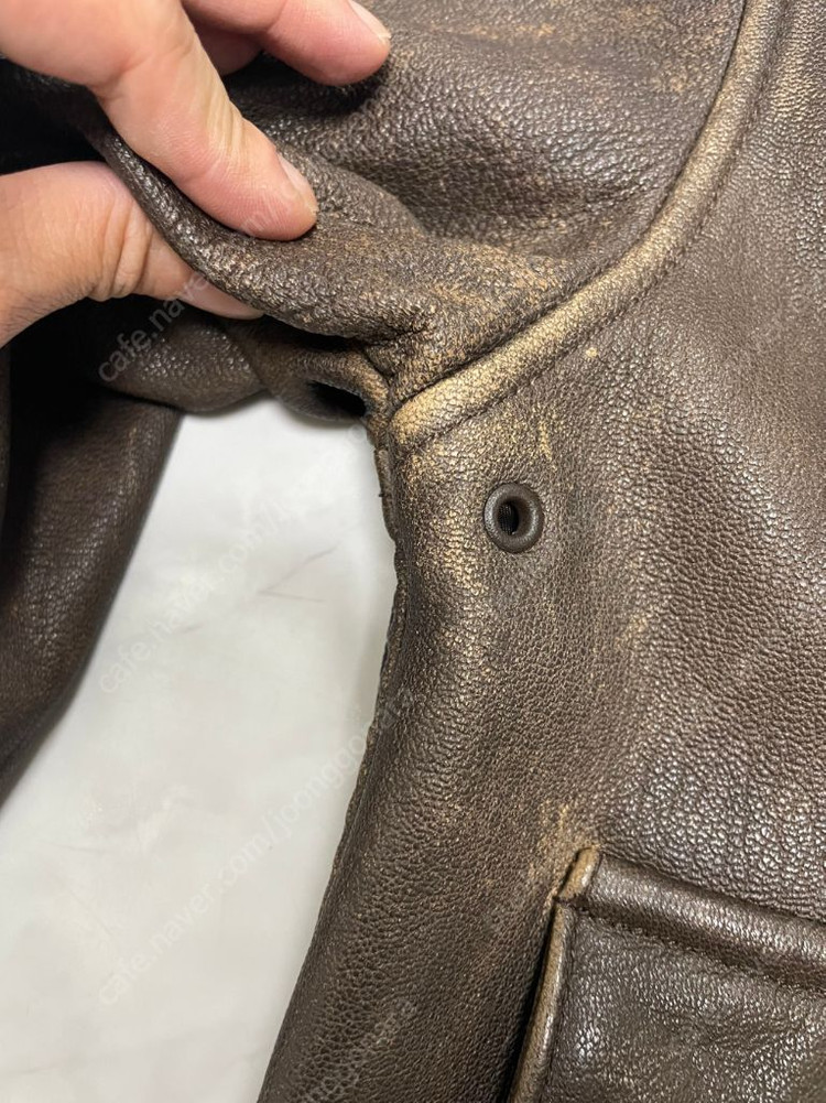 [콕핏usa] A-2 가죽자켓 / 새상품 / xs 이미지