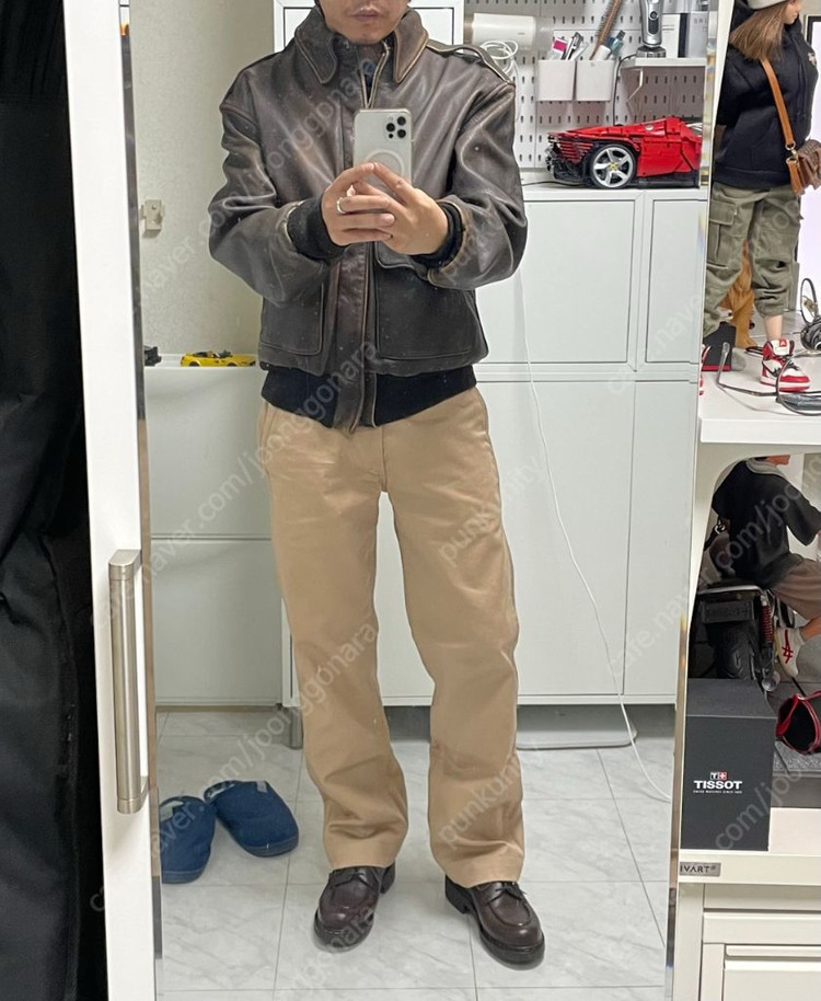 [콕핏usa] A-2 가죽자켓 / 새상품 / xs 이미지