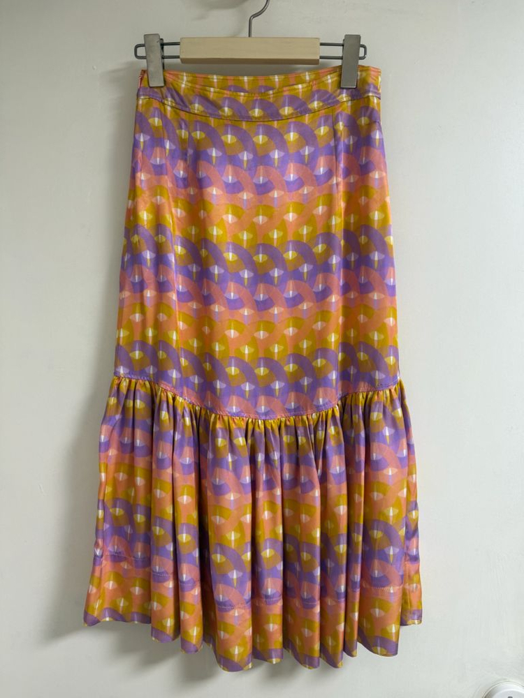 Sandro산드로 우븐 그래픽 스커트0--5