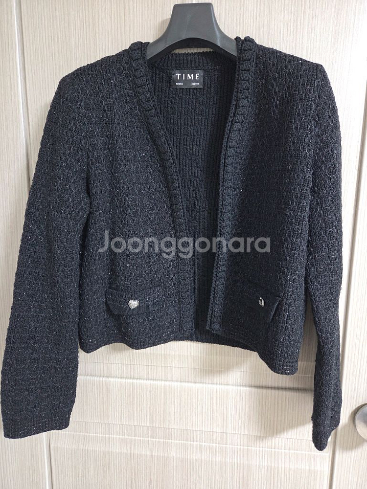 타임 글리터링 오픈 가디건 랑방 마인 더캐시미어 시스템--5