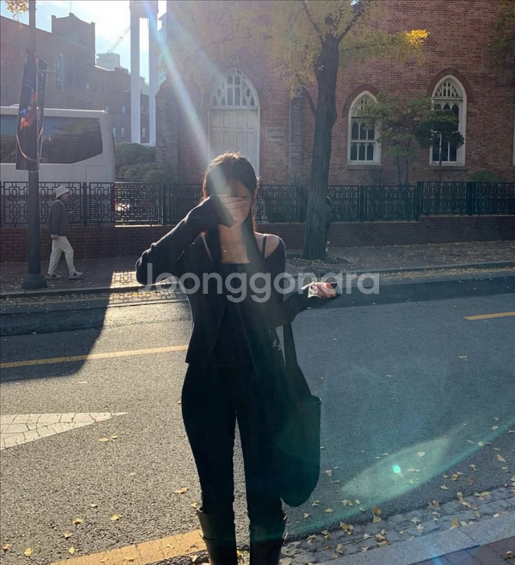 르티에 (Letier) 모엣 스퀘어 슬리브가디건 세트--4