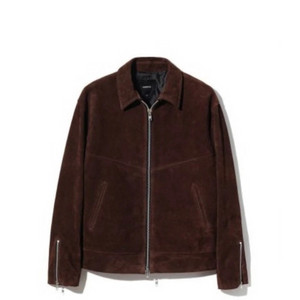 앤드로스 브라운 스웨이드 자켓