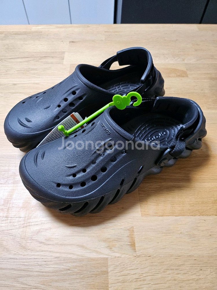 크록스 에코 클로그 블랙--0