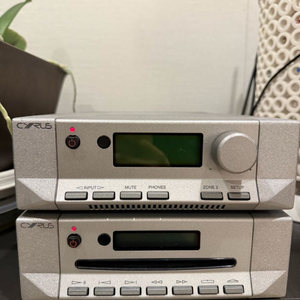 사이러스 cyrus6A 앰프+cd, 소너스파베르 스피커