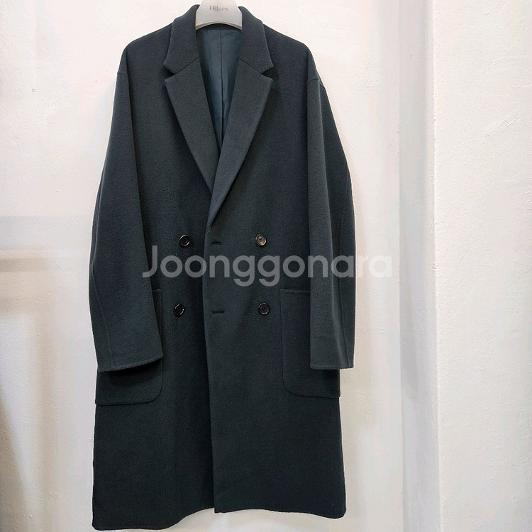 알레그리 남성 캐시미어울 더블코트 100--1