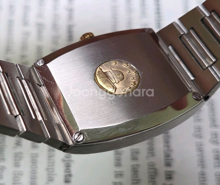 레어] 빈티지 오메가 컨스틸레이션 엘립스 골드콤비 크로--9