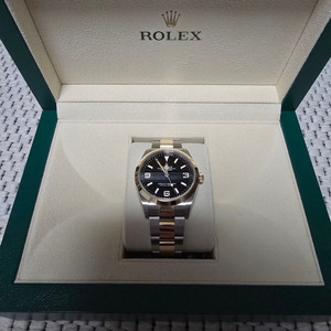 롤렉스 익스플로러 콤비(새상품-미착용) 팝니다.