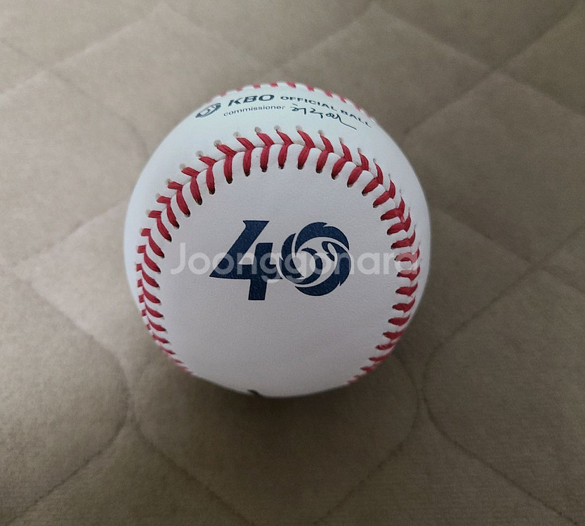 2022년 40주년 KBO 공인구 이대호 싸인볼 팝니다--0