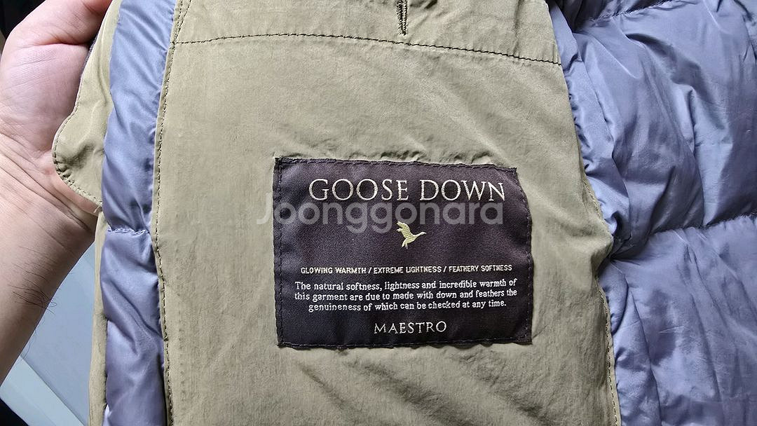 마에스트로 105 패딩 코트--3