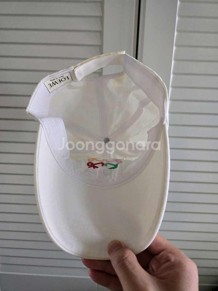 로엡화이트볼캡--1