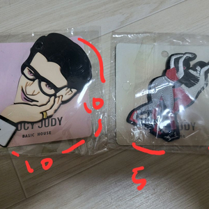 브로치 2개