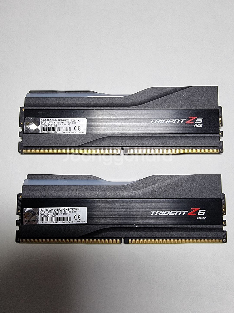 지스킬 DDR5 8000 CL40 48GB(24Gx2)--2