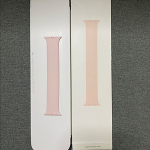 애플워치 솔로루프 핑크색 정품 41mm 사이즈5