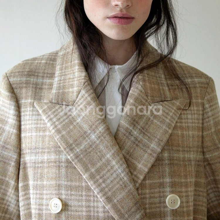 에이치에이트(H8) GENTLE 체크코트 55-66--2