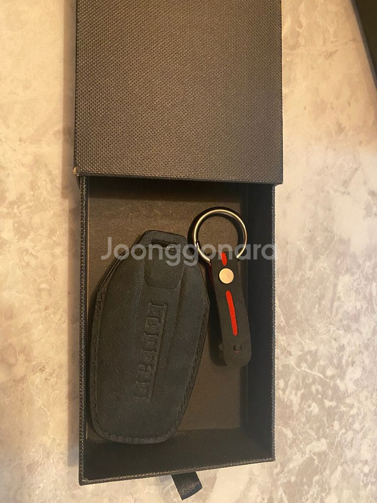 페라리 리얼 알칸타라 가죽케이스 키케이스 새것--0
