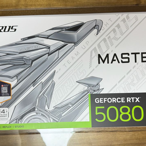RTX 5080 AORUS MASTER ICE 미개봉