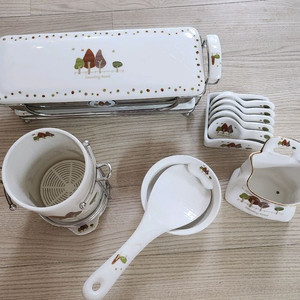 밥주걱.수저통.수저받침 외