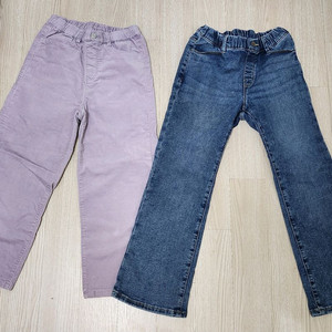 탑텐키즈 약기모청바지2개
