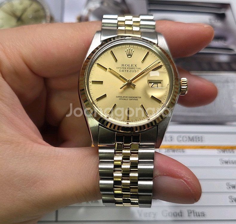 롤렉스 데이저스트 16013 골드콤비 샴골판 쥬빌리줄--2