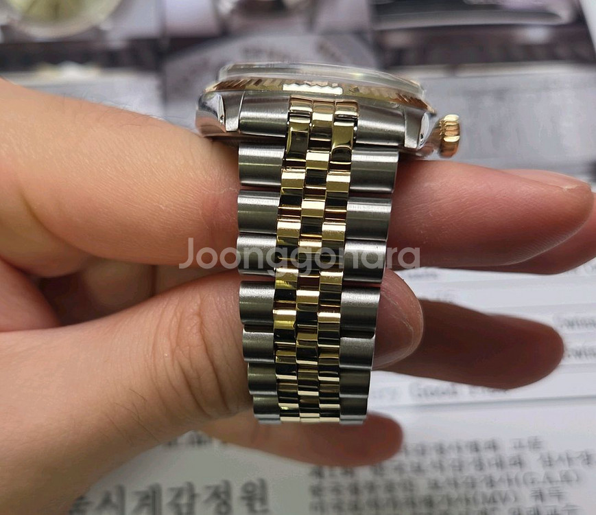 롤렉스 데이저스트 16013 골드콤비 샴골판 쥬빌리줄--6