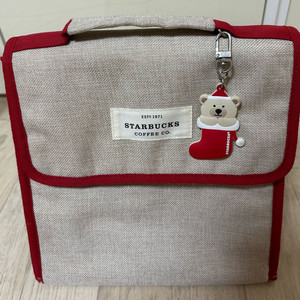 스타벅스 보냉백 보냉가방 베어리체인 한정 하겐다즈 이미지