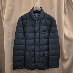 헤지스 네이비 구스 패딩 자켓 110