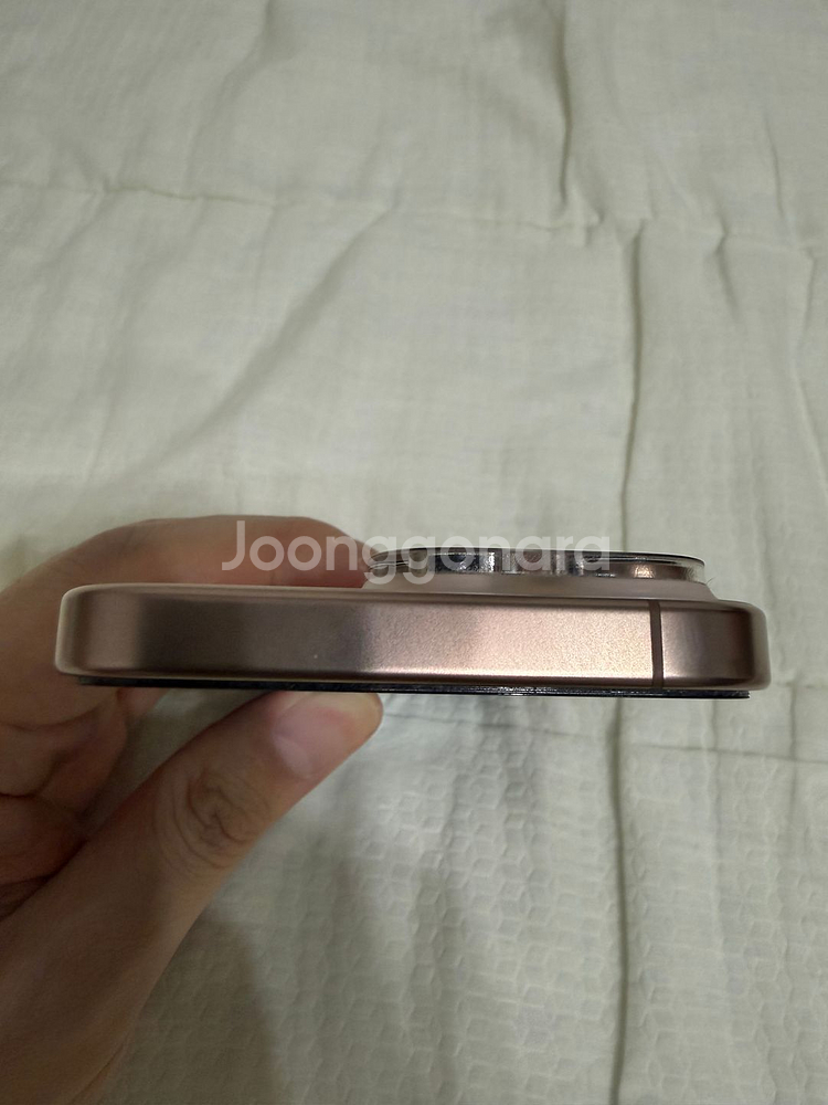 아이폰 16프로 256gb 데저트 티타늄 자급제 팔아요--6
