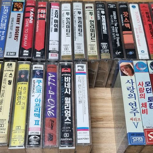 팝송 /클래식 카세트테이프 39개 일괄판매