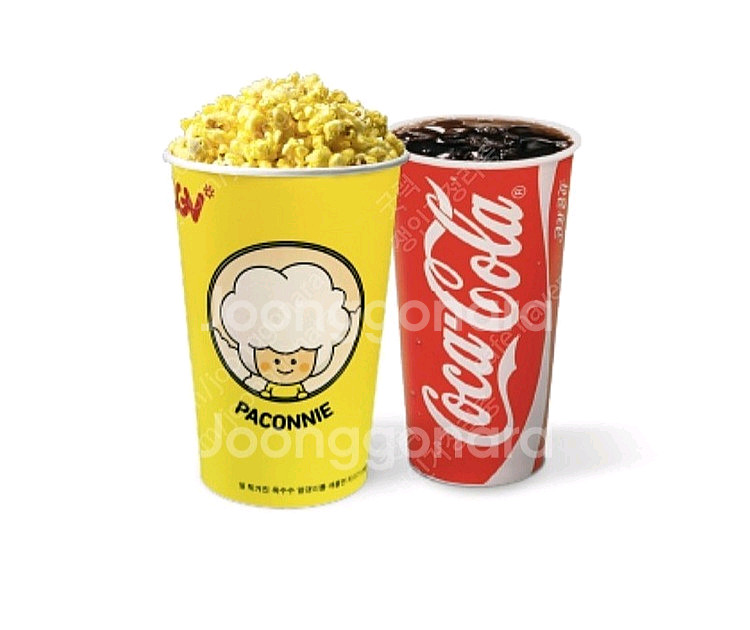cgv 매점 팝콘 싱글 콤보--0