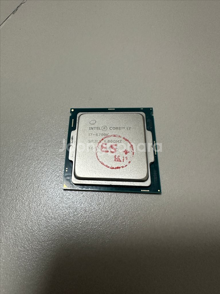 i7-6700K CPU 및 쿨러 세트 판매합니다--1
