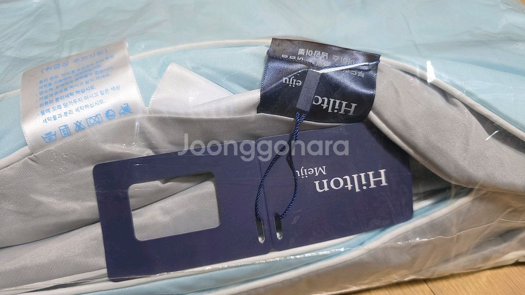 힐튼 메이주 냉감 여름 이불--1