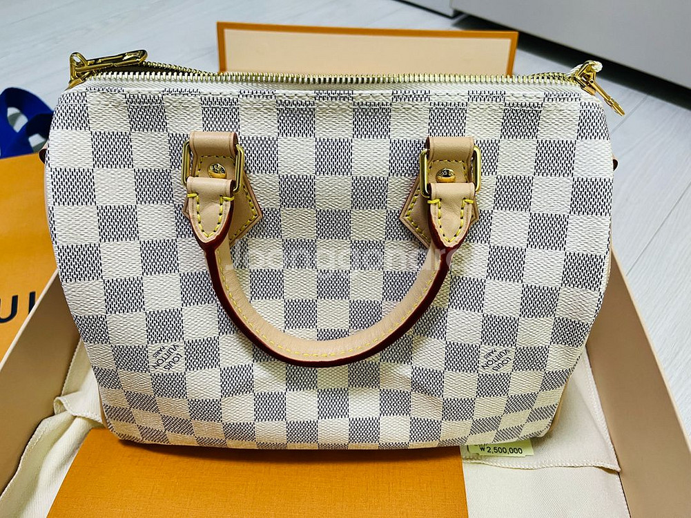 (새상품) 루이비통 스피디 반둘리에 25 아주르(서비스--1