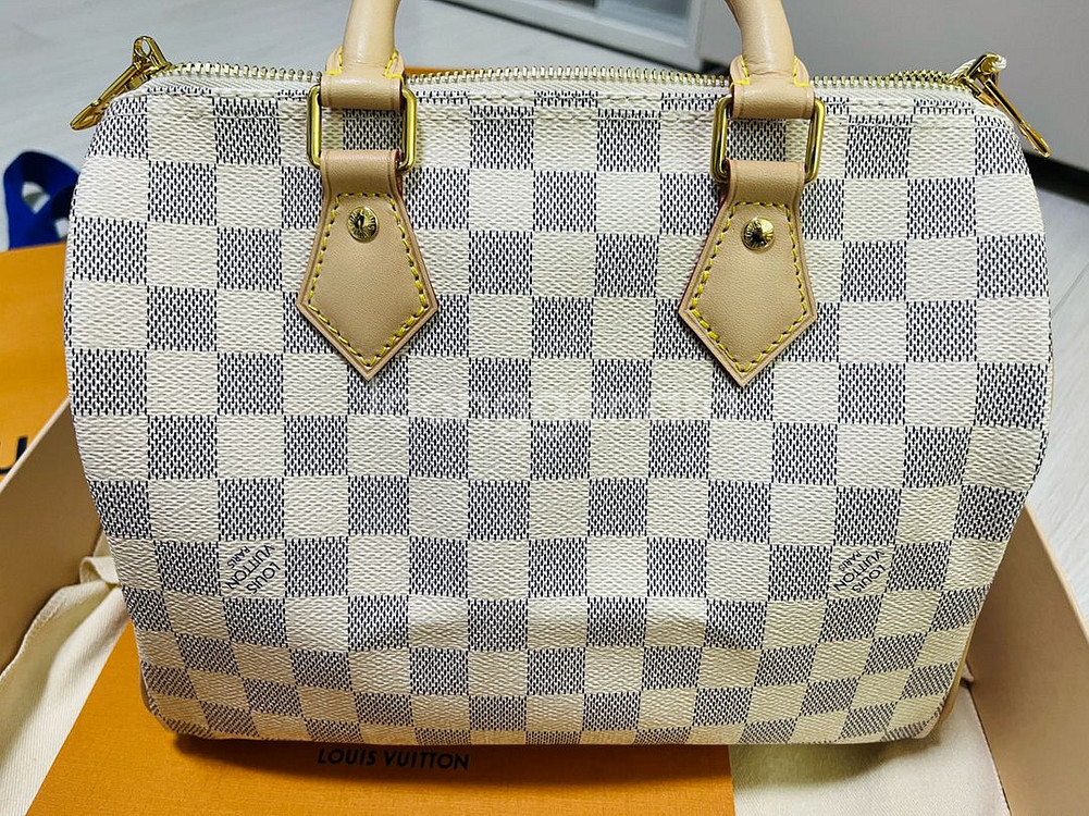 (새상품) 루이비통 스피디 반둘리에 25 아주르(서비스--4