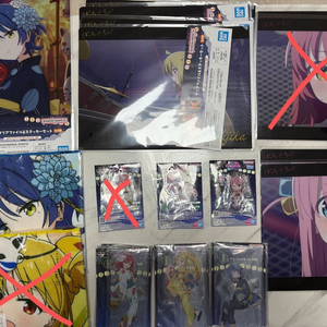 봇치 더 록! 제일복권 아크릴/클리어파일, 롱타올 굿즈