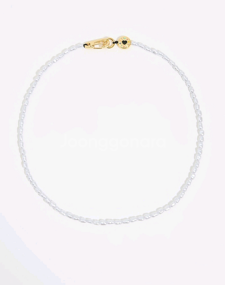 새상품)빔바이롤라 진주목걸이길이--1