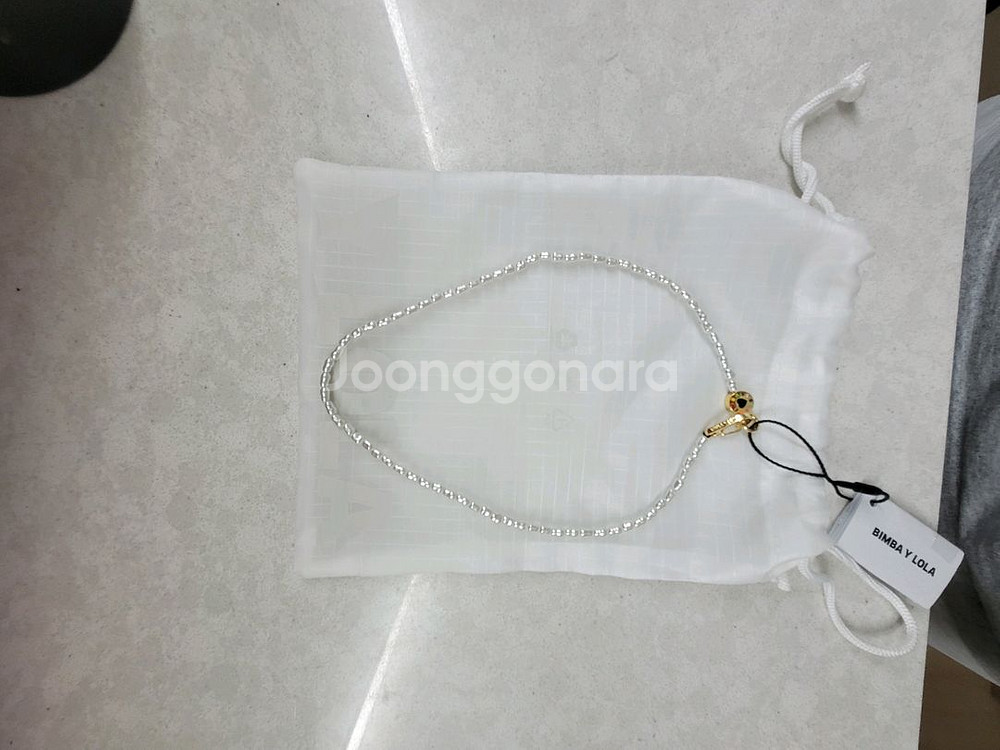 새상품)빔바이롤라 진주목걸이길이--5