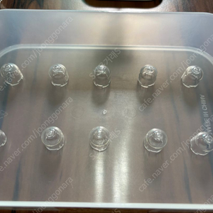 레고 투명 브릭 10개