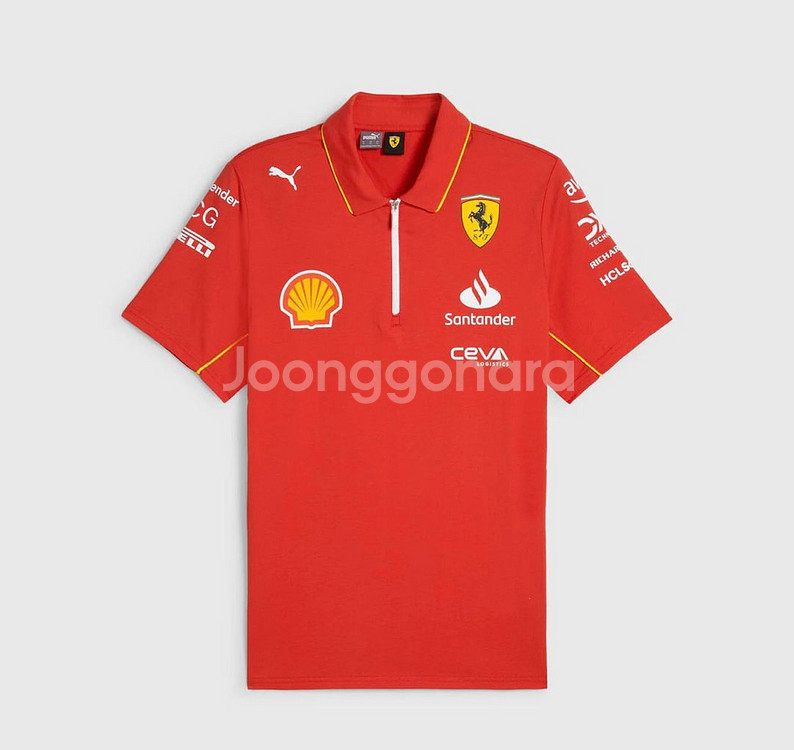 (정품) 푸마 F1 페라리 티셔츠--0