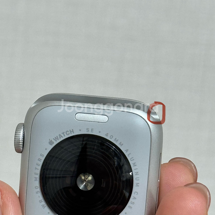 애플워치 SE2 실버 40mm GPS 팝니다--2
