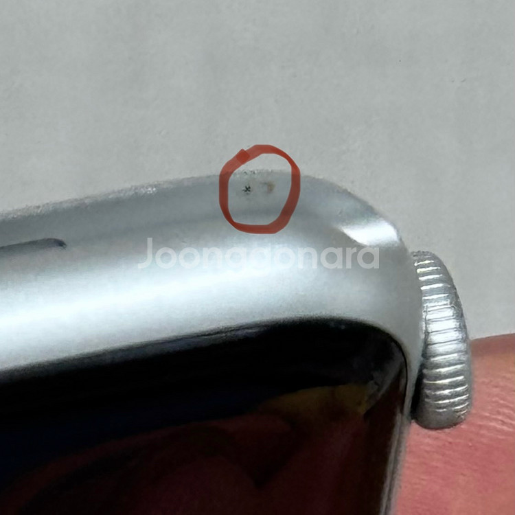 애플워치 SE2 실버 40mm GPS 팝니다--3