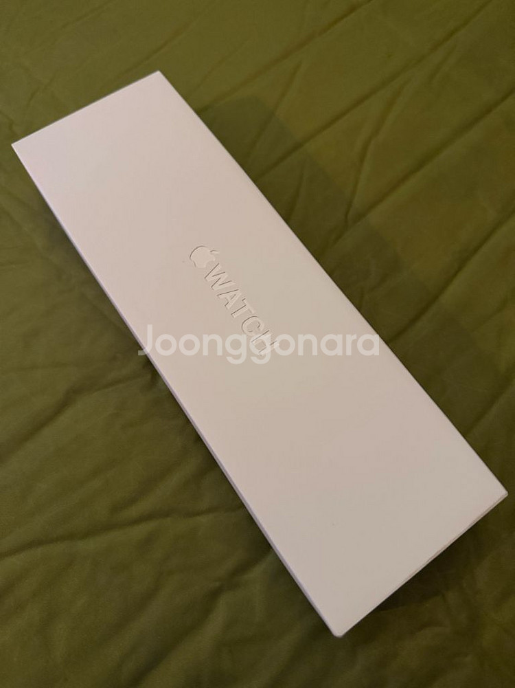 애플워치11 42mm s/m 제트블랙 미개봉새것--0