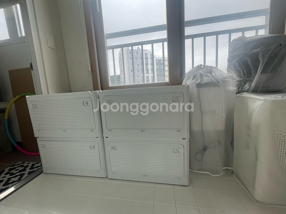 리빙박스 대형 오픈형 84L 3개--6