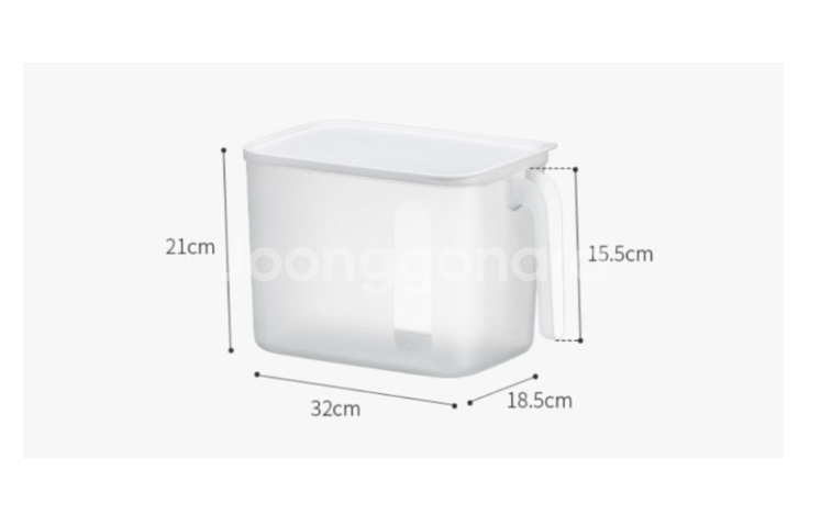 팬트리 손잡이 정리함 수납 2개--6