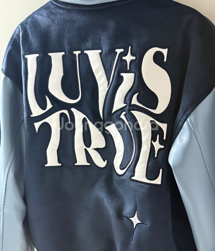 러브이즈트루 블루 자켓 free size--1