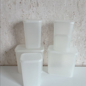 MUJI 무인양품 폴리프로필렌 분말 제품 보존용기