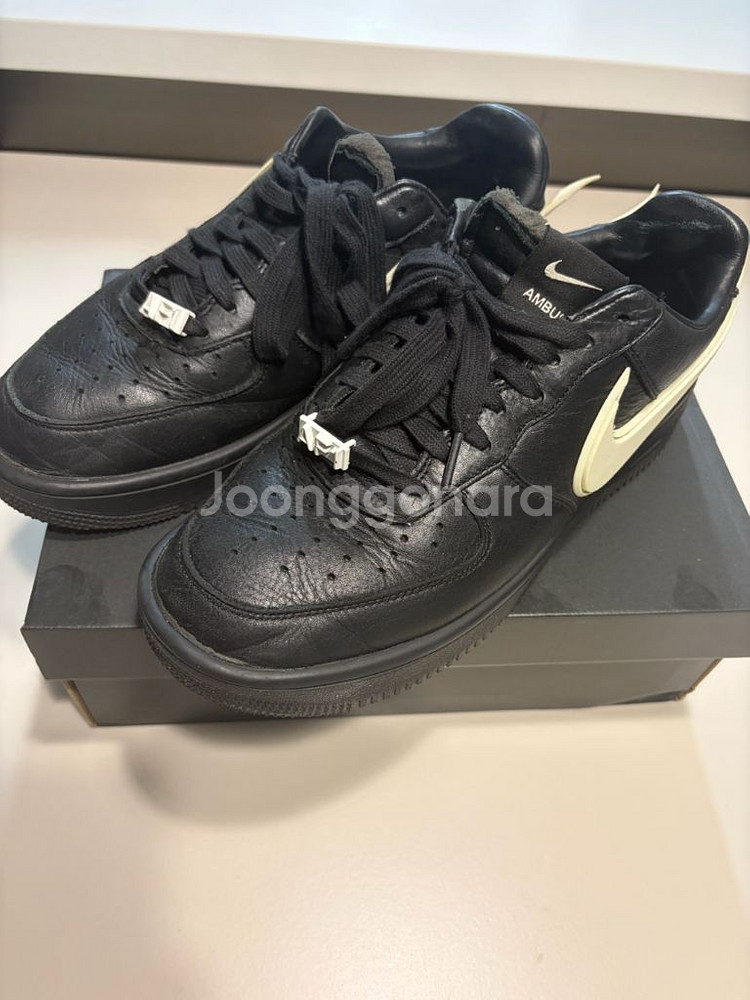 나이키 x 앰부쉬 에어포스 1 로우 SP 블랙 270--0