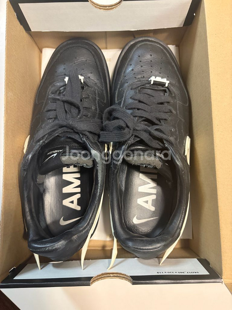 나이키 x 앰부쉬 에어포스 1 로우 SP 블랙 270--6